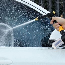 Watering apparatuur draagbaar hogedruk waterpistool voor het reinigen van autowasmachine tuin slang mondstuk sprinkler schuim 3delige optie