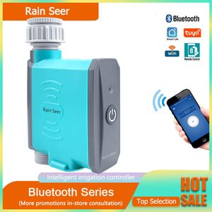 Watering Equipments Rain Seer Tuya Bluetooth Garden Home Irrigation Watering Timer WiFi Water Timer Mobile Phone Remote Controller 230710