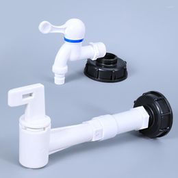 Équipements d'arrosage S60 6 à 1/2 "3/4" connecteur de seau de sortie de réservoir d'eau tuyau d'arrosage allongé adaptateur IBC de haute qualité