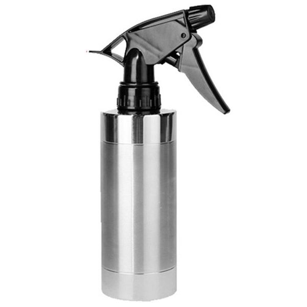 Equipos de riego Botella de spray 304 de acero inoxidable con pulverizador de niebla fina Contenedor recargable vacío para cocina, baño o plantas