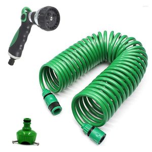 Watering Equipments Spring Water Pipe Suit Metal Garden Spray Gun Sprinkler Flowers Washing Car Agriculture