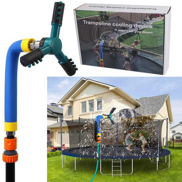 Équipements d'arrosage été arroseurs de trampoline tuyau d'arrosage de refroidissement extérieur enfants plaisir de l'eau arrosage automatique arrosage accessoires de jardin 230601