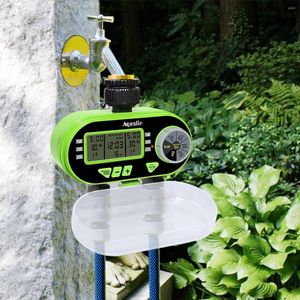 Watering Uitrustingen Twee Outlet Tuin Digitale Elektronische Water Timer Magneetventiel Irrigatie Controller Voor Yard Automatic