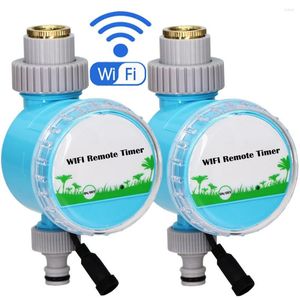 Watering Equipments Wifi Mobiele Telefoon Remote Controller Garden Water Timer Automatische irrigatie Waterdichte Outdoor Indoor Smartlife Tuya App