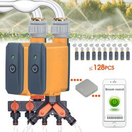 Watering Equipments ZigBee Wifi Sprinkler Watertimer Tuin Slang Smart Controller Werk voor Tuya Life Drip Irrigation System Valve Automatisch