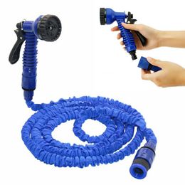 Watering Tuinslang Wasstraat Uitgerekt Magic Uitbreidbaar Tuin Waterslangen Pijp Car Cleaning Tools 15M2997