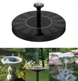 Plantes d'arrosage Solarpower Kit Fountains and Solar Pannel for Ornamental Garden Bird Bath Pond Pump Pump Pump Alimentation 9675786