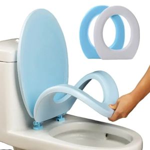 Couvercle de siège de toilette waterpoof coussin doux eva coussin de siège de toilette collante