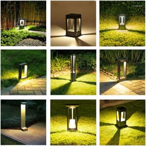 Lampe LED imperméable avec technologie COB, imperméable, éclairage d'extérieur, luminaire décoratif de paysage, idéal pour un jardin, une pelouse, une cour ou une Villa, 10/20W