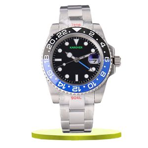 Waterdicht 2813 Beweging Automatisch mechanisch horloge voor mannen roteren bezel groen zwart top merk pols horloge heren Boheemian kijkt mode montre de luxe relojes