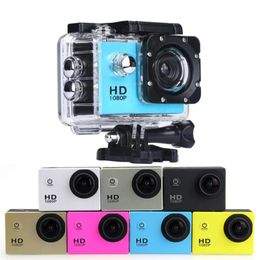 Waterdichte actiecamera Full HD 1080p Go pro 12MP sportcamera onderwater 30M, 170 graden groothoek mini DV-camcorder met meerdere accessoires