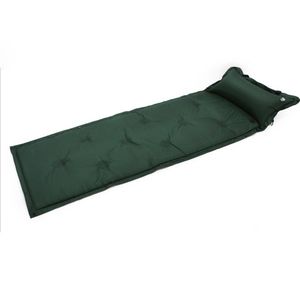 Matelas gonflable automatique imperméable à l'eau auto-gonflant de tapis de couchage de tente de matelas d'air de tente avec l'oreiller pour le camping en plein air