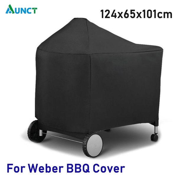 Housse de protection pour gril de barbecue étanche pour Weber 7152 grils à charbon de bois accessoires de Camping en plein air 124x65x101cm 220510