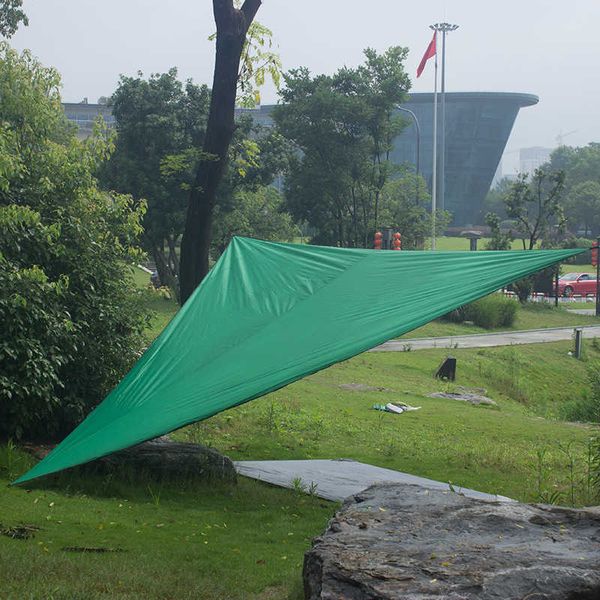 Toldo impermeable para acampar en la playa, toldo al aire libre, refugio para el sol, sombrilla para jardín, patio, piscina, sombras, playa, jardín, picnic, lona turística Y0706