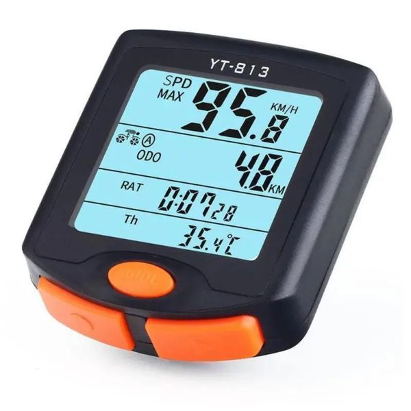 Ordinateur de vélo étanche sans fil et filaire route VTT vélo compteur kilométrique chronomètre compteur de vitesse montre numérique vélo calcul 240202