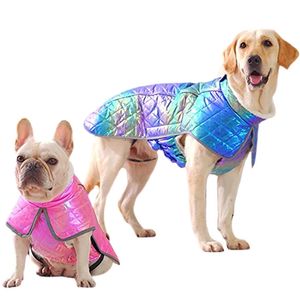 Veste imperméable pour grands chiens, manteau épais et chaud pour animaux de compagnie, Costume réfléchissant Labrador Husky pour tenues de taille moyenne et grande, fournitures 240226