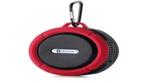 Haut-parleurs Bluetooth C6 étanches Chuck anti-poussière Mini haut-parleur de douche extérieur portable avec haut-parleur 5W Ventouse 5 couleurs 3391974