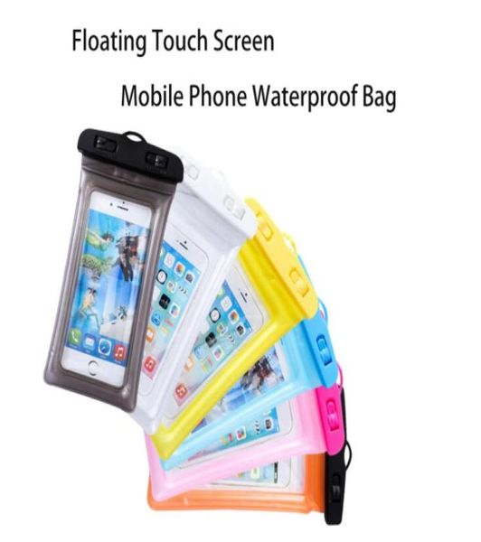 Étui étanche sac PVC protection universelle sac de téléphone pochette avec sacs boussole pour la plongée natation pour téléphone intelligent jusqu'à 58 i7750295