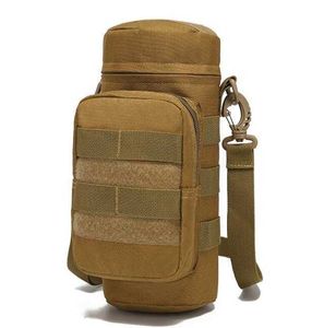 Étanche Casual Molle Water Bottle Holder Pouch Tactical Gear Kettle Cover Taille Sac à bandoulière pour les fans tactiques de l'armée Escalade Camping Randonnée Sacs de voyage