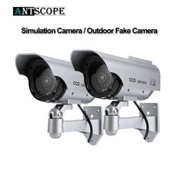 Waterdichte CCTV Outdoor Indoor Office Huishoudelijke Surveillance False Fake Dummy Security Camera met LED Rode LED Bullet Camera 19