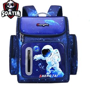 Sacs d'école étanches pour enfants Boys Book Bag Bag Cartoon School Schoolbag Orthopedic Primary School sac à dos Mochilas Infantil 240515