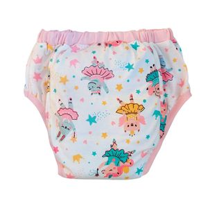 Coton imperméable danse lapin adulte bébé formation pantalon réutilisable infantile Shorts sous-vêtements couches en tissu culottes couche 240125