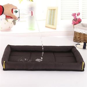 Tapis imperméable pour chien et chat, chenil, fournitures pour animaux de compagnie, couleur unie, lit pour chien, coussin doux, sac d'été pour grotte pour chien, nid 201124244G