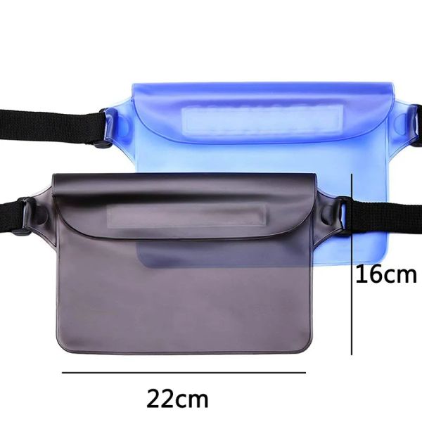 Bolsa de bolsa seca a prueba de agua para bolsas de cintura de cintura ajustable bolsas de hombro