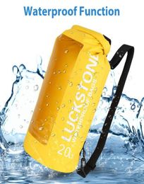Waterdichte Dry Bag Sack Ocean Pack Drijvende Boot Kajakken Rugzak Roll Top Reizen Met Bandjes Zwembad Accessoires1288558