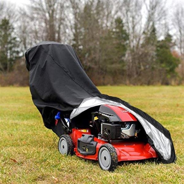 Couverture de couverture de tondeuse à gazon de tracteur de protection solaire de jardin extérieur étanche à la poussière et à la pluie pour tondeuses à gazon couvrant le matériel de jardin 220427