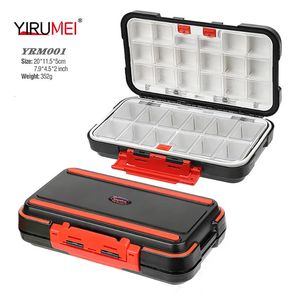 Waterproof Fishing Tackle Box Accessories Tool Storage Fish Hook Lure Fake Bait Boxes For Carp Goods 231226