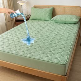 Protecteur de couvercle matelas matelassé à tôle matelassé matelassée pour le vieil enfant Twin Full Quuen King Size 160200 240420