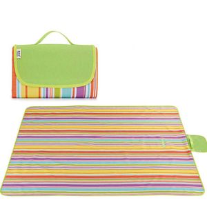 Waterdichte opvouwbare kampeermat matras 145x180 / 145x200 / 195x200cm breedpicknick mat plaid strand deken baby multiplayer mat y0706