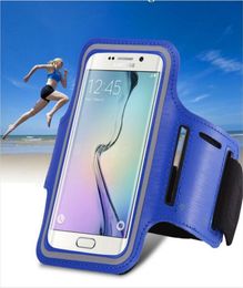 Sports de gymnase imperméables Running Armband Brack Band Pouche de téléphone Téléphone Couvre couvercle Porte-clés pour iPhone4566Plus Samsung S3S4S5S6 Note46178541