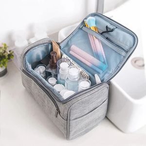 Waterdichte aansluiting voor vrouwen cosmetische tas reisorganisator mannen make -up make case badkamer toiletiekasje wash neceser 240416