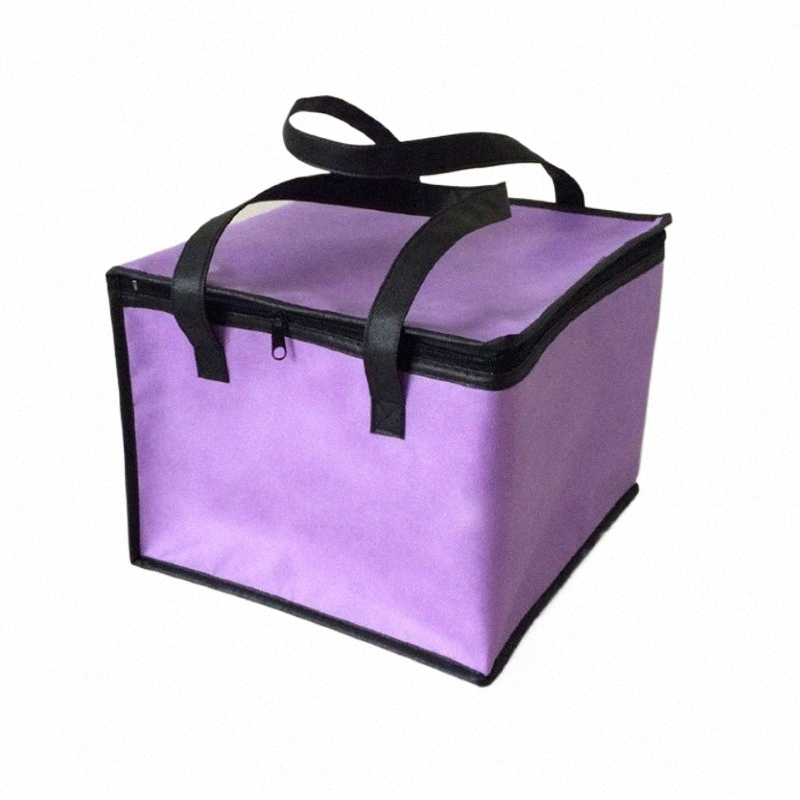 Водонепроницаемая изолированная сумка-холодильник Insulati Складная сумка для пикника Портативный пакет со льдом Еда Термальная сумка Доставка еды Пицца горячая U1Zi #