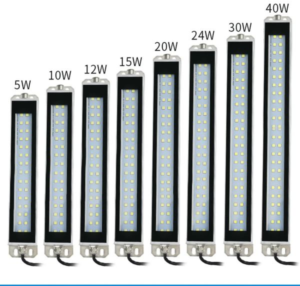 Éclairage étanche IP67, résistant à l'huile, à la poussière, bande LED, Machine-outil, lumière CNC, tour, fraiseuse, lampe de travail, antidéflagrant industriel