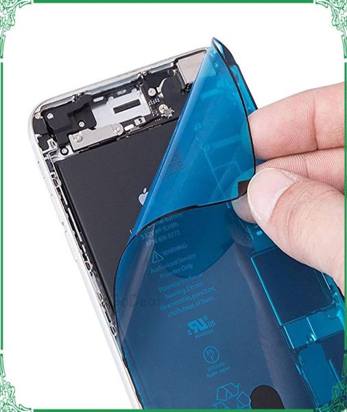 Pegatina de marco frontal de carcasa LCD impermeable para iPhone Adhesivo Precutado de cinta de sello de bisel para iPhone 6 7 8 Plus X 11 PRO6290466