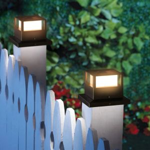 Lampe à clôture légère à LED étanche