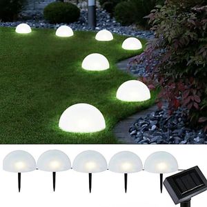 Waterdichte LED Solar Garden Decoratie Outdoor Lawn Light Decoratief zonlichtlichten Park Uitzichtverlichting voor Country House