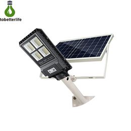 Sensor de movimiento PIR de iluminación de jardín al aire libre 30W 60W 90W de lámpara de calle solar LED impermeable