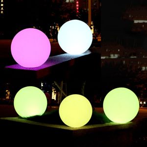 Waterdichte LED Zwembad Drijvende Ballamp RGB Indoor Outdoor Huis Tuin KTV Bar Bruiloft Decoratieve Vakantie Verlichting