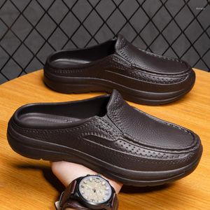 Mocasines impermeables Slip sandalias de conducción livianas de Eva en zapatos suaves de cocinera para zapatillas gran tamaño por 80 272 pers ize