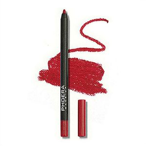 Waterdichte Matte Lipliner Potlood Sexy Rode Contour Tint Lippenstift Blijvende non-stick Cup Hydraterende Lippen Make-Up Cosmetische 12 Kleur a113