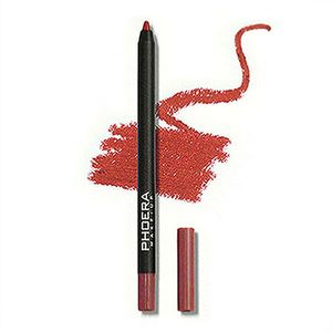 Crayon à lèvres mat imperméable à l'eau sexy rouge contour teinte rouge à lèvres durable tasse antiadhésive hydratant lèvres maquillage cosmétique 12 couleurs A286