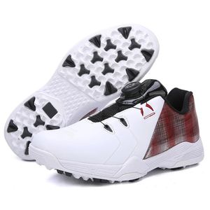 Waterdichte Heren Golf Schoenen Professionele Outdoor Spiked voor Mannen Golfers Jogging Wandelen Sneakers Maat 3746 240109