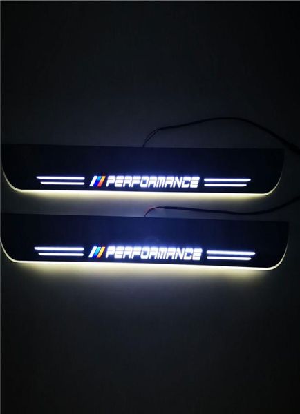 Pédale de bienvenue LED mobile étanche, plaque de protection de voiture, seuil de porte, lumière de voie pour BMW E46 19982004 20055141723