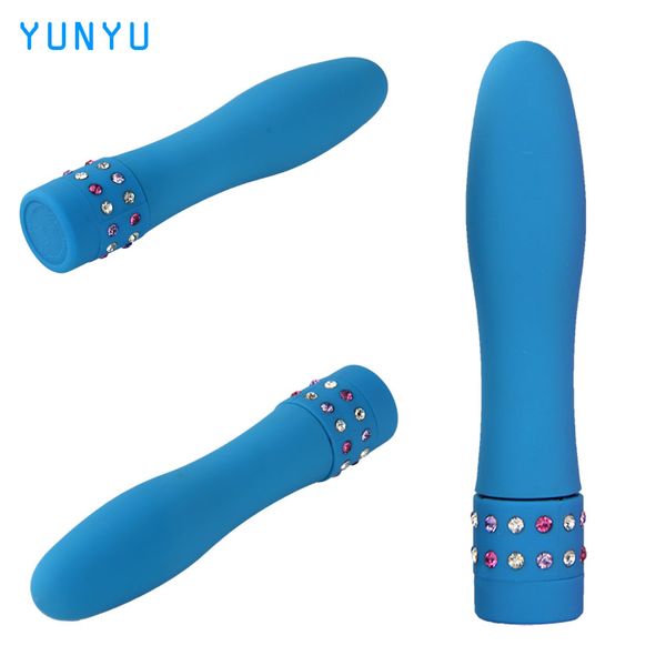 Vibromasseurs vibrants de diamant de gode vibrant multi-vitesses imperméables pour les jouets sexuels adultes de balle de sexe de femmes 17403