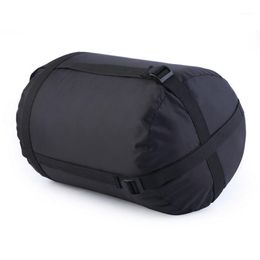 Imperméable à l'eau en plein air Camping sac de couchage Pack Compression sac de rangement sac de transport léger paquet pour voyage randonnée1