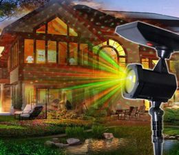 Waterdichte buiten kerstlampen Laser Solar Power Star Light Projector LED LAWN LICHTEN Vakantie Wedding Party Decoratie 315973621